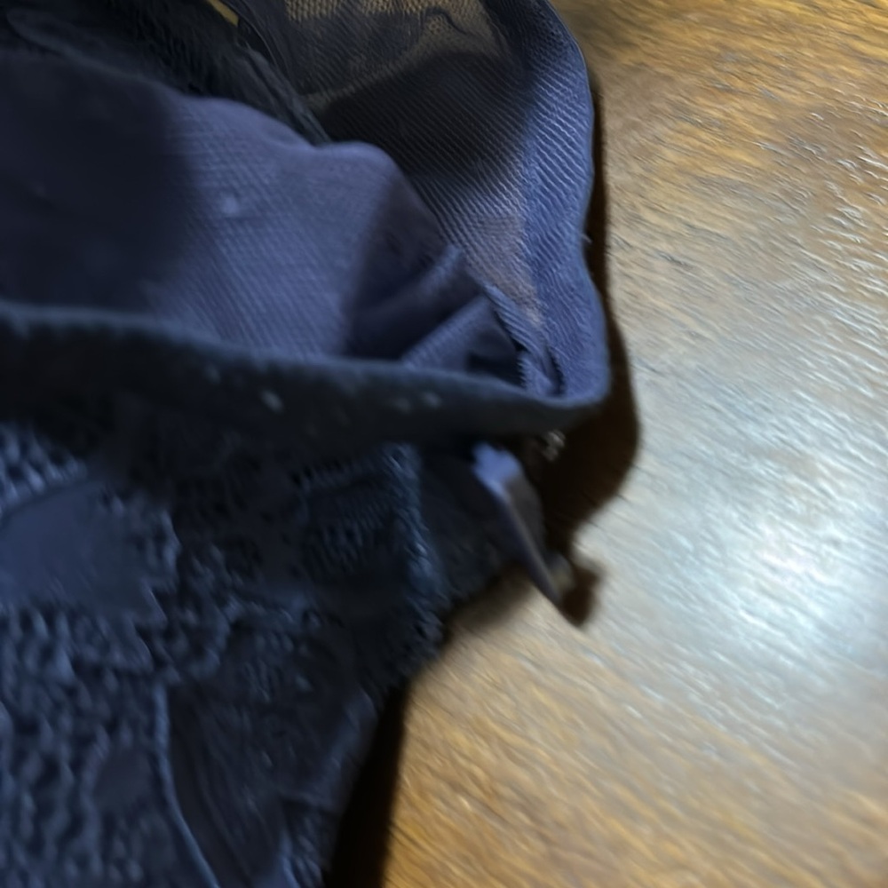 Elegant Lace Women's Bra - Gray - Picture 5 of 6